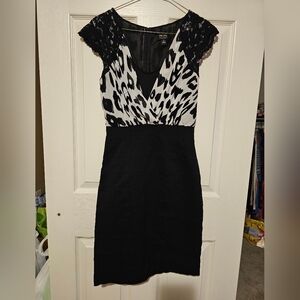 Black & White Nicole by Nicole Miller Dress sz 4